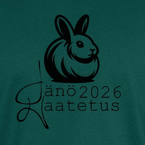 T-paita - Jänö Vaatetus - "Platinum Green" - L